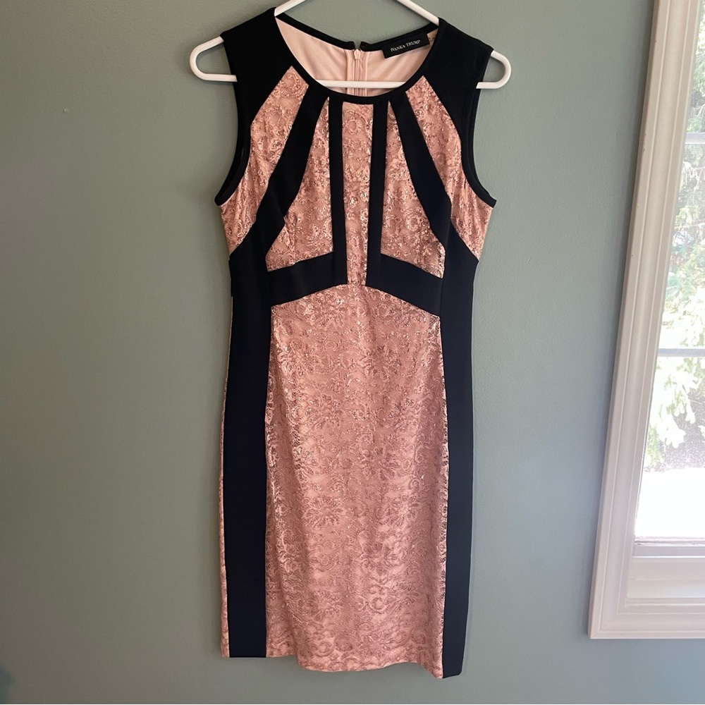 Rose Gold lace dress